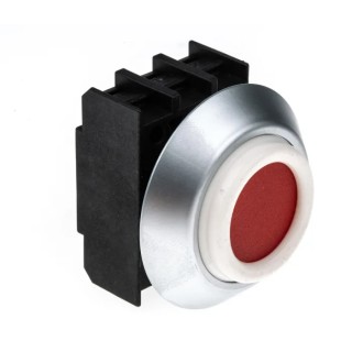 Schmersal Elan Series Red Push Button Head, 22 mm Cutout Diameter, Round ABS Push Button, IP69K NDT RT