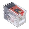 Omron DIN Rail Power Relay 240V AC Coil 5A Switching Current 4PDT MY4IN AC220/240(S)