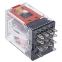 Omron DIN Rail Power Relay 240V AC Coil 5A Switching Current 4PDT MY4IN AC220/240(S)