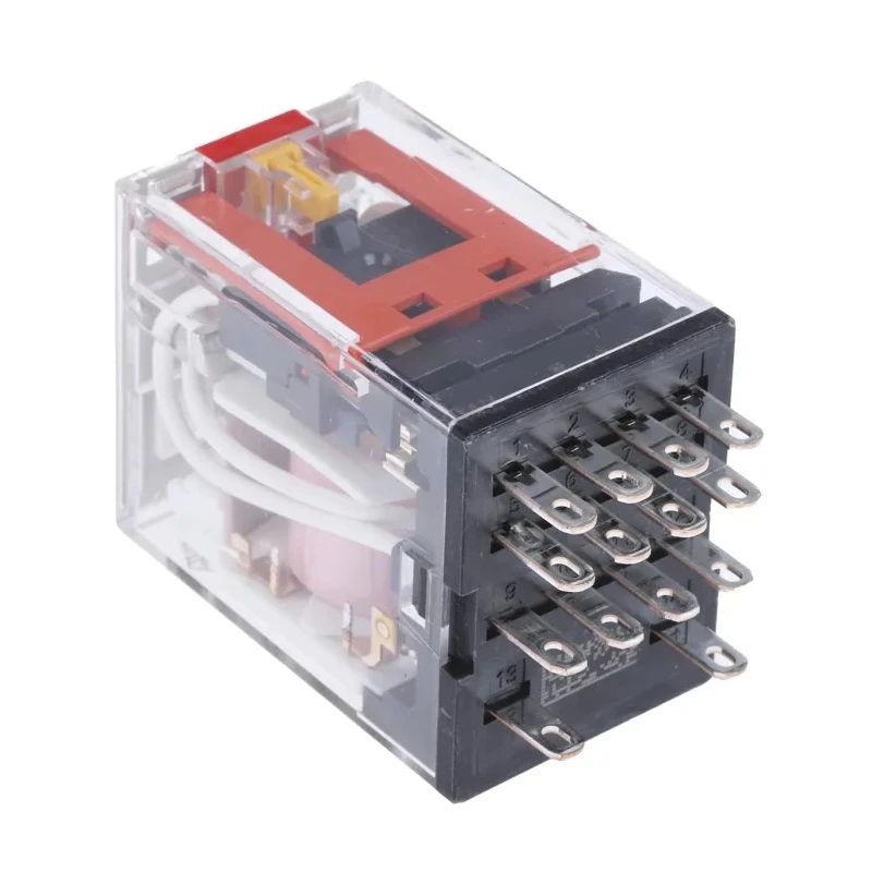 Omron DIN Rail Power Relay 240V AC Coil 5A Switching Current 4PDT MY4IN AC220/240(S)