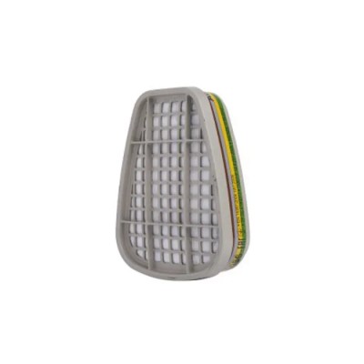 3M Ammonia Filter for 3M 6000 Series and 7000 Series Respirators, Bayonet Connection, Pack of 4 6059