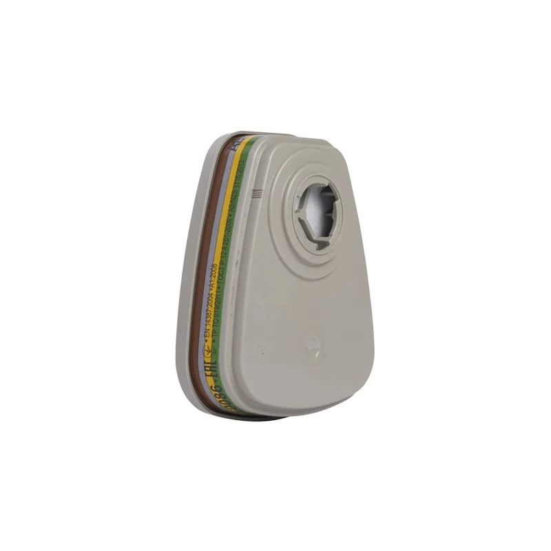 3M Ammonia Filter for 3M 6000 Series and 7000 Series Respirators, Bayonet Connection, Pack of 4 6059