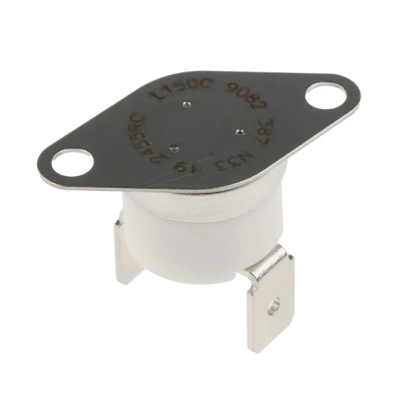 Honeywell Technologies Bi-Metallic Thermostat, Closing at 135 °C, Max 260 °C, SPST, 15 A Contact, Automatic 2455RC-90820387