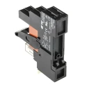TE Connectivity RT Series Electromechanical Interface Relay Module DIN Rail Mount 24V DC Coil DPDT 8A RT4S4LC4 1-1415073-1