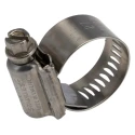 HI-TORQUE Stainless Steel Slotted Hex Worm Drive Hose & Jubilee Clip 20-27 mm ID HTM27P