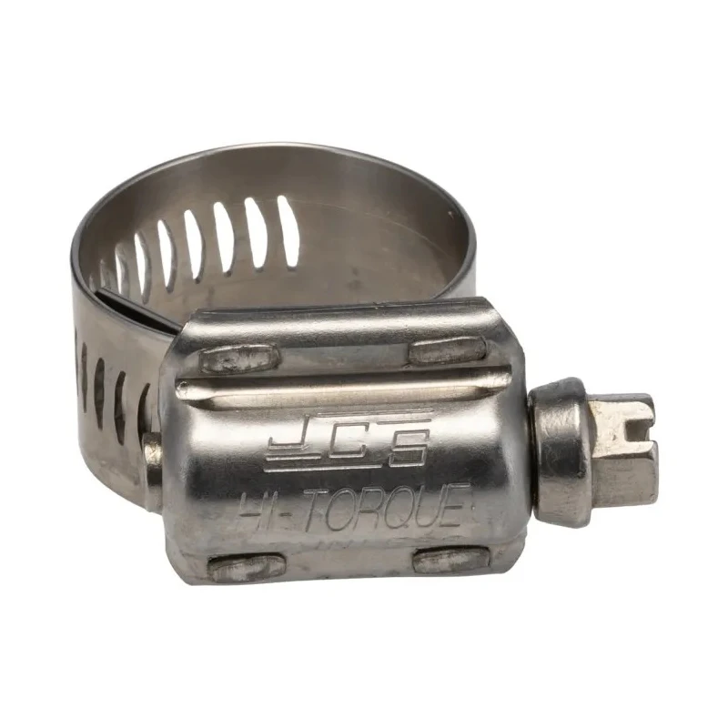 HI-TORQUE Stainless Steel Slotted Hex Worm Drive Hose & Jubilee Clip 20-27 mm ID HTM27P