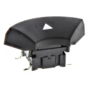 MEC IP67 Black Round Tactile Switch SPST Momentary 50mA 24V DC PCB Mount 