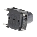 MEC Black IP67 Tactile Switch Button, 6.9 mm Actuator Length, SPST, 50mA 24 V dc PCB Mount IP67 IP67