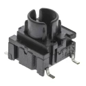 MEC IP67 Black Tactile Switch Plunger 10 mm SPST 50mA 24 V dc PCB IP67 