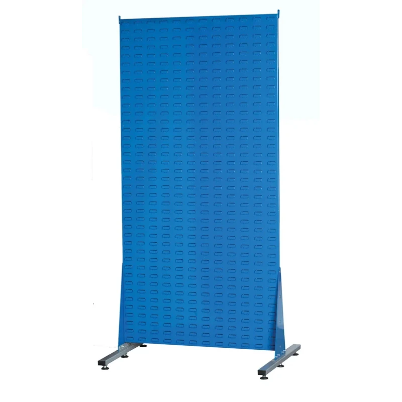 RS PRO Polypropylene Louvre Panel Storage Unit, 750 mm x 1000 mm x 2000 mm, Blue 424-5471