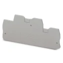 Phoenix Contact D-QTTCB 1.5 Series Grey Polyamide End Cover for DIN Rail Terminal Blocks 3205187