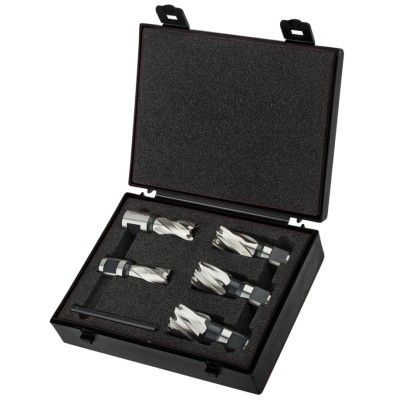 RS PRO Cobalt Steel Magnetic Drilling Hole Cutter Set 22 mm Cutting Diameter 5 Pieces 506-7430