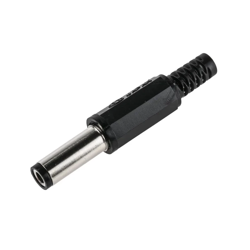 Lumberg XNES/J Straight DC Jack Male Connector 12V 1A Cable Mount Length 43mm Nickel Plating XNES/J 250