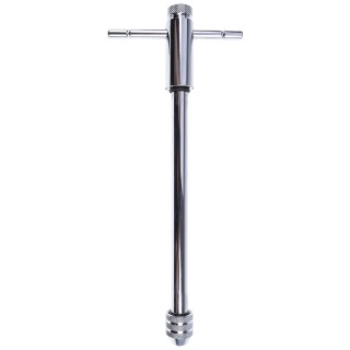 EXACT Long Ratchet Tap Wrench Steel Adjustable M3 to M12 Plated Finish 05043