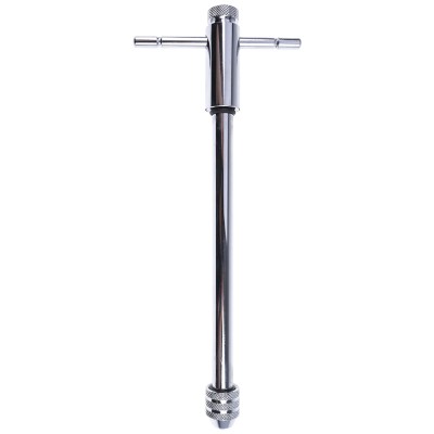 EXACT Long Ratchet Tap Wrench Steel Adjustable M3 to M12 Plated Finish 05043