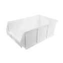 RS PRO Polypropylene Storage Bin White 510 mm x 315 mm x 200 mm Load Capacity 36kg 456-3426