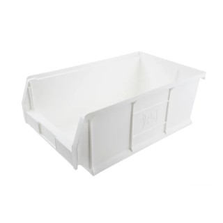 RS PRO Polypropylene Storage Bin White 510 mm x 315 mm x 200 mm Load Capacity 36kg 456-3426