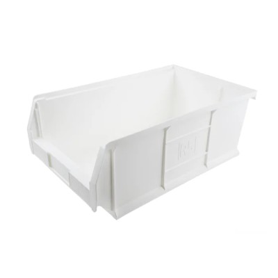 RS PRO Polypropylene Storage Bin White 510 mm x 315 mm x 200 mm Load Capacity 36kg 456-3426