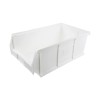 RS PRO Polypropylene Storage Bin White 510 mm x 315 mm x 200 mm Load Capacity 36kg 456-3426