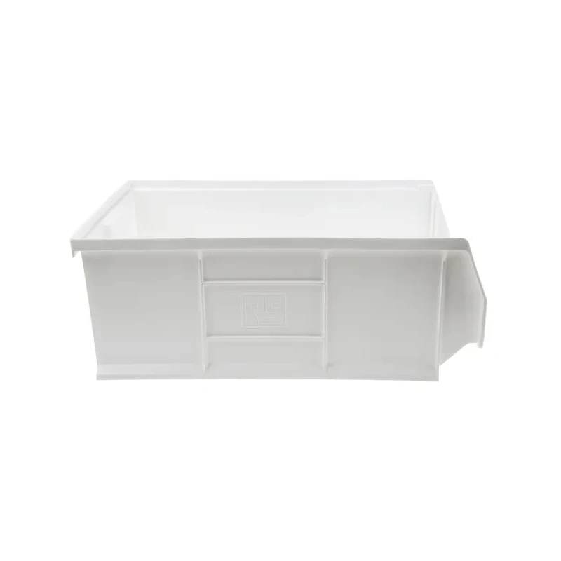 RS PRO Polypropylene Storage Bin White 510 mm x 315 mm x 200 mm Load Capacity 36kg 456-3426