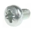 RS PRO Bright Zinc Steel Pan Head Self-Tapping Screw M4 x 10 mm 483-1230