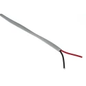 Belden 4300UE Speaker Cable 2 Cores 0.75mm² 18 AWG Unscreened Armoured 100m Grey Polypropylene Sheath 4300UE.00100