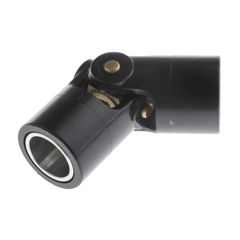 Huco Brass Universal Joint with Plain Joint Type, 4.8mm Bore Diameter, 36.5mm Hub Diameter, 86mm Length, Model 105.32.4848