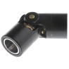 Huco Brass Universal Joint with Plain Joint Type, 4.8mm Bore Diameter, 36.5mm Hub Diameter, 86mm Length, Model 105.32.4848