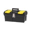 Stanley Plastic Tool Box 400 mm Length 190 mm Width 185 mm Height Black Yellow 1-92-065