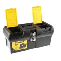 Stanley Plastic Tool Box 400 mm Length 190 mm Width 185 mm Height Black Yellow 1-92-065
