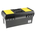Stanley Plastic Tool Box 400 mm Length 190 mm Width 185 mm Height Black Yellow 1-92-065
