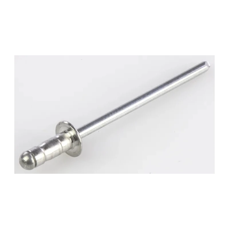 POP Aluminium Blind Rivet, 3.2 mm Diameter, 7.9 mm Length, Steel Mandrel, Plain Finish EBD406BS