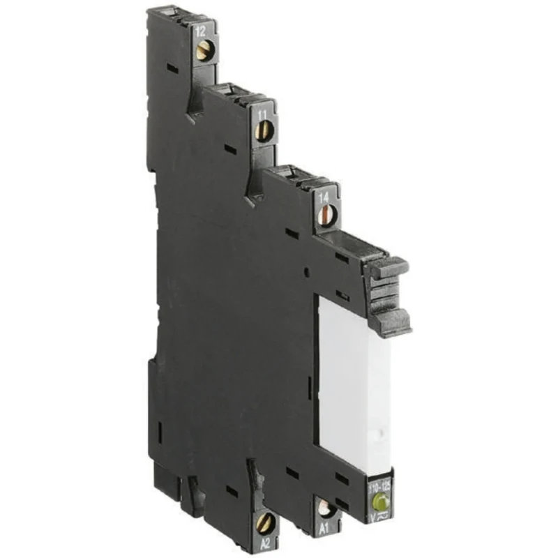 Wieland Flare Series Interface Relay DIN Rail Mount 12V AC/DC Coil SPDT 19mA 6A Switching Current 80.010.4521.1