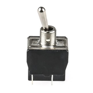 APEM Panel Mount Toggle Switch On-Off DPST, Tab Terminal, 24 V dc, 250 V ac Y12CP