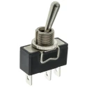 APEM Toggle Switch Panel Mount On-Off-On SPDT 15A 24V DC 250V AC X32CP