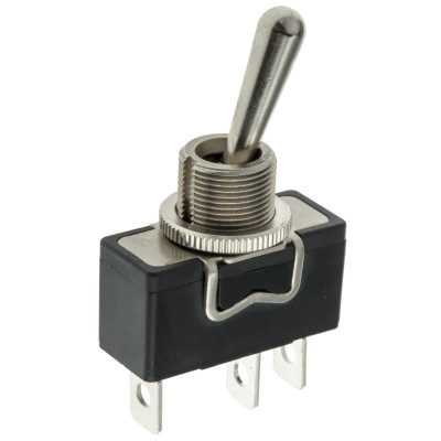 APEM Toggle Switch Panel Mount On-Off-On SPDT 15A 24V DC 250V AC X32CP