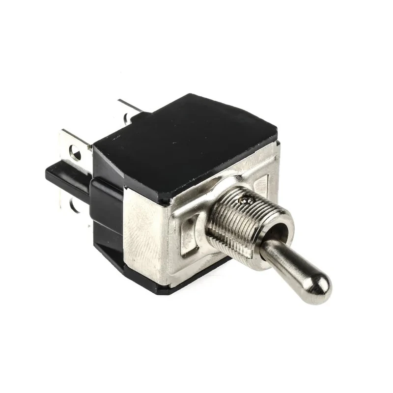 APEM Panel Mount Toggle Switch On-Off DPST, Tab Terminal, 24 V dc, 250 V ac Y12CP