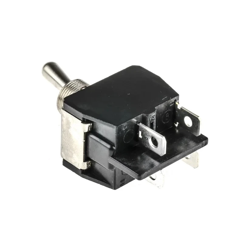 APEM Panel Mount Toggle Switch On-Off DPST, Tab Terminal, 24 V dc, 250 V ac Y12CP