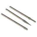 RS PRO Burr Set Precision Diamond Engraving Bits 2.35mm Shaft for Wood Metal Plastic Glass 162-5353