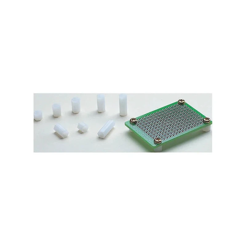 Takachi Electric Industrial Hex Polyoxymethylene Spacer 10 mm DS3-10