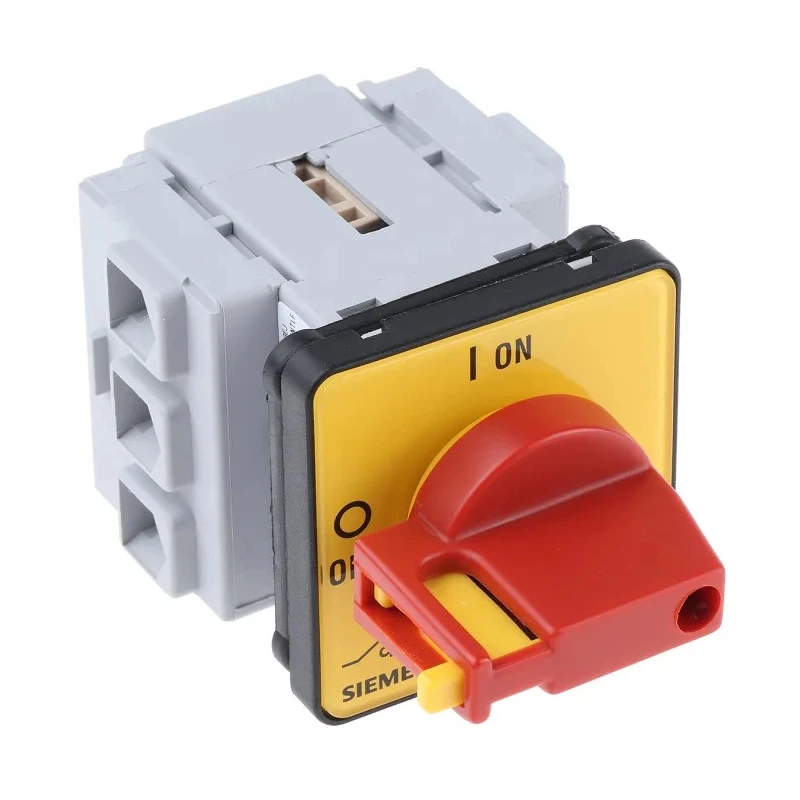 Siemens 3-Pole Panel Mount Isolator Switch, IP65, 25A Current, 10 kW Switching Power, Model 