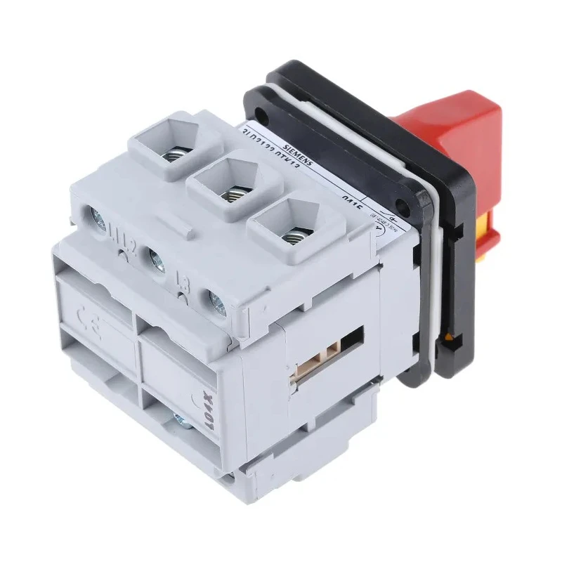 Siemens 3-Pole Panel Mount Isolator Switch, IP65, 25A Current, 10 kW Switching Power, Model 