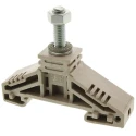 Weidmüller WF Series Stud Terminal Dark Beige, 35mm² Cable CSA, 1-Level, Bolt Termination, 125A Current, 1kV 1780850000