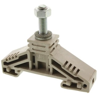 Weidmüller WF Series Stud Terminal Dark Beige, 35mm² Cable CSA, 1-Level, Bolt Termination, 125A Current, 1kV 1780850000