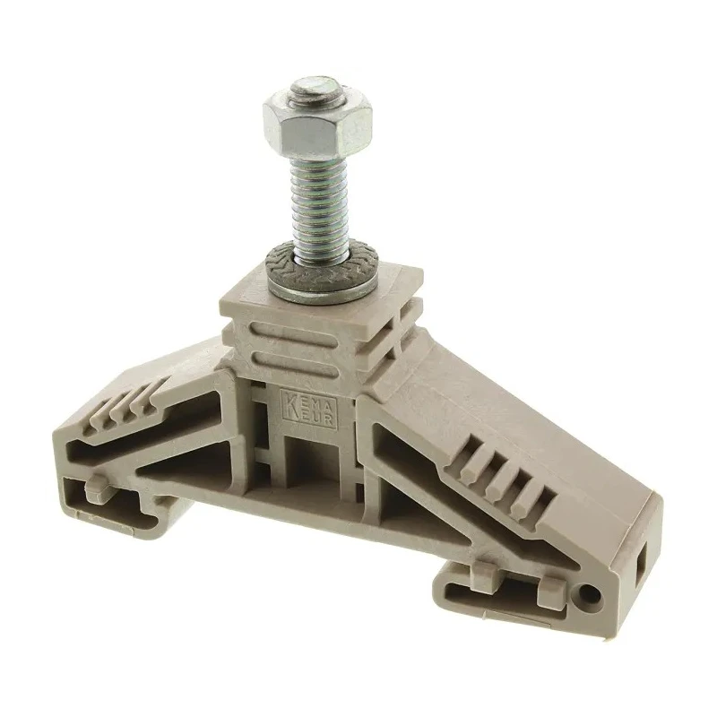 Weidmüller WF Series Stud Terminal Dark Beige, 35mm² Cable CSA, 1-Level, Bolt Termination, 125A Current, 1kV 1780850000