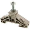 Weidmüller WF Series Stud Terminal Dark Beige, 35mm² Cable CSA, 1-Level, Bolt Termination, 125A Current, 1kV 1780850000