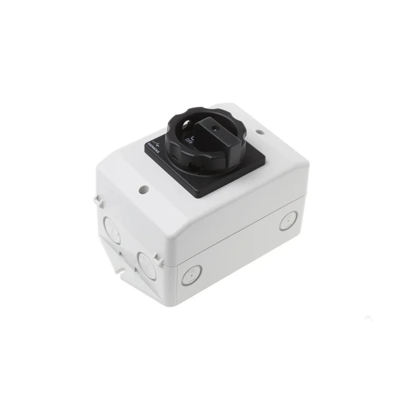Siemens 3-Pole Front Mount IP65 Rated Isolator Switch 32A 12kW 