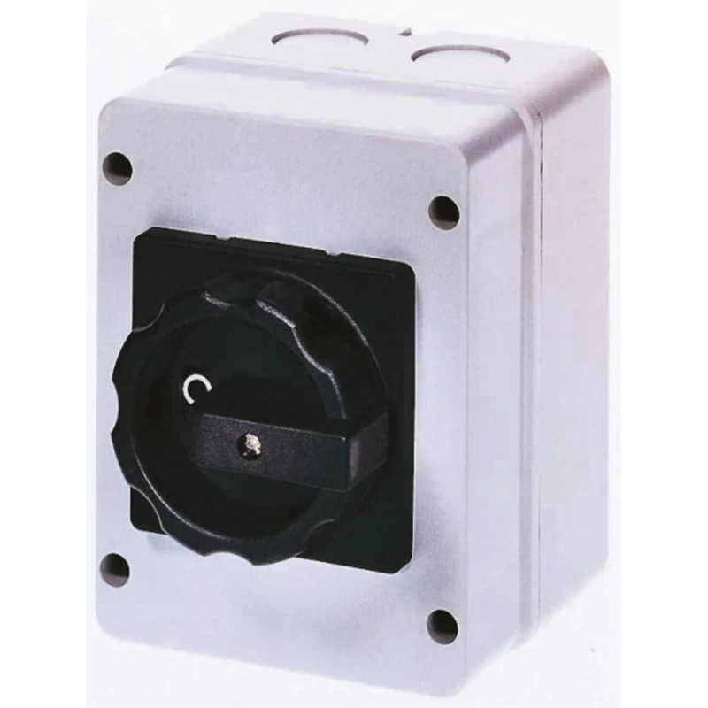 Siemens 3-Pole Front Isolator Switch, IP65, 100A, 37 kW, 3LD Series, Black Handle, Model 