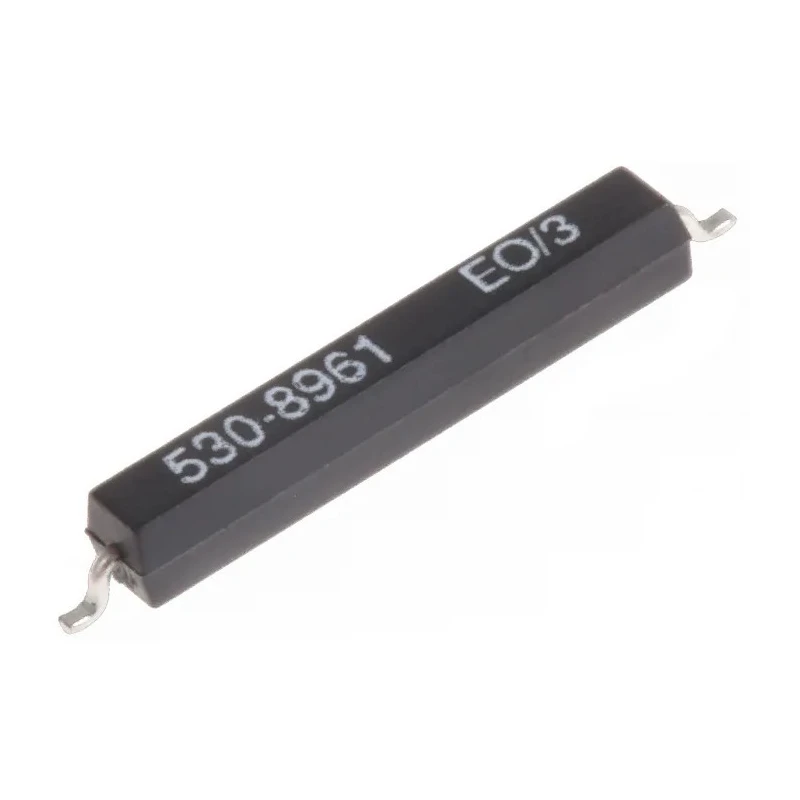 RS PRO Reed Switch Rectangular Epoxy Resin Housing 180V AC 0.5A 16mm Length 2.5mm Width 2.5mm Depth 530-8961