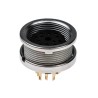 Lumberg 12 Pole Straight M16 DIN Socket Panel Mount Female Threaded Connector 60V AC 3A IP40 KFV 120
